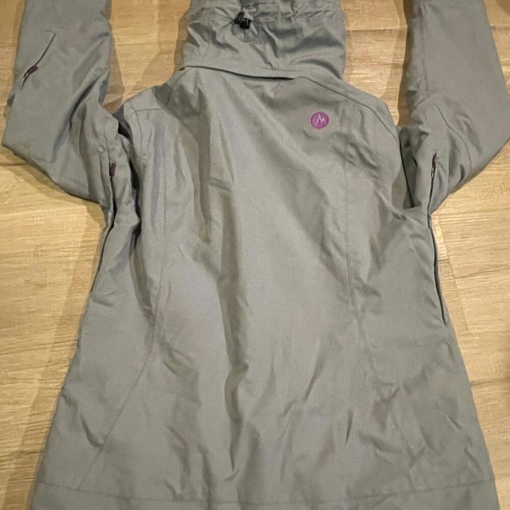 Marmot Women's Sublette Jacket Shadw Grey L EUC 75610-2692-S 2012 - Picture 10 of 10